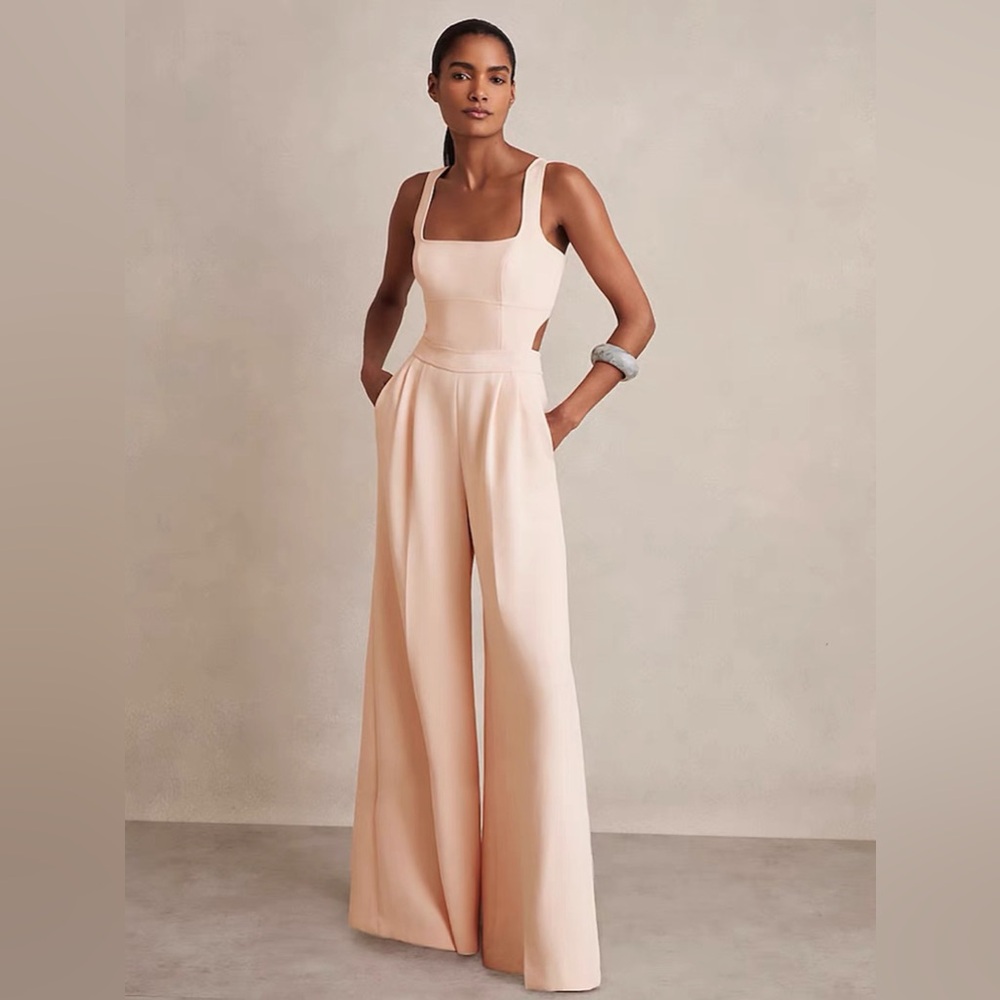 Reiss Blush Jumpsuit